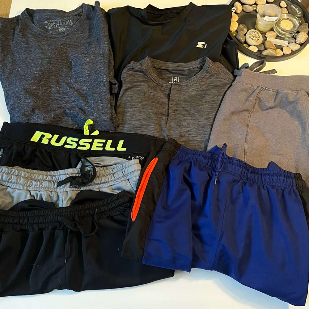 Men’s fitness exercise bundle most all size large